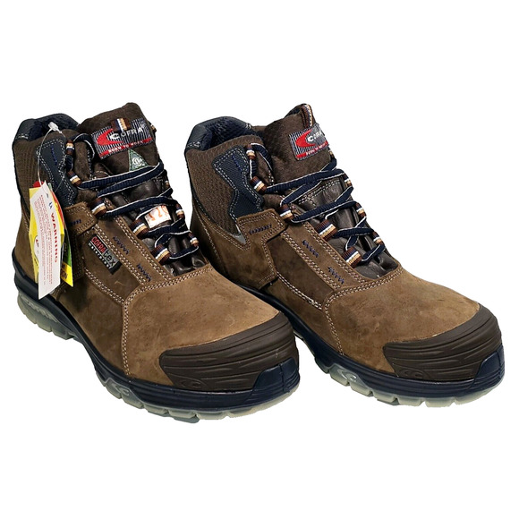 COFRA the Italian Brand Men's Size 8W Waterproof Chase Brown EH PR Work Boots - Picture 5 of 16